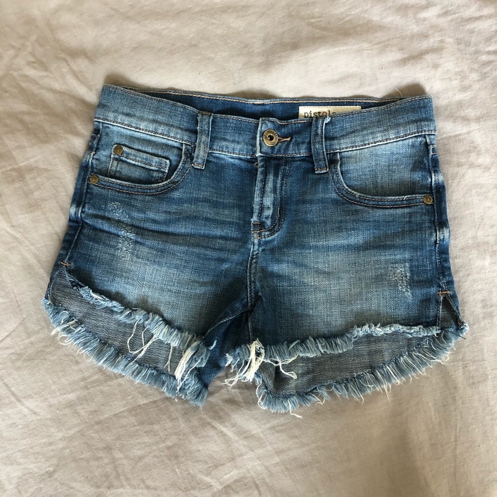 Pistola Denim cutoff shorts